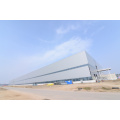 Logistic Storage Steel Structure Building Workshop With Decoration Fiberglass Panel